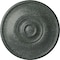 Ekena Millwork Jefferson Ceiling Medallion (Fits Canopies up to 2 7/8"), 11 3/4"OD x 3/8"P, Athenian Green Crackle CM12JEAGC - alternate 1